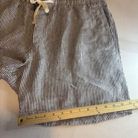 Vineyard Vines Shorts Men’s XL Drawstring Blue White Striped Casual 6” Inseam - Picture 6 of 7